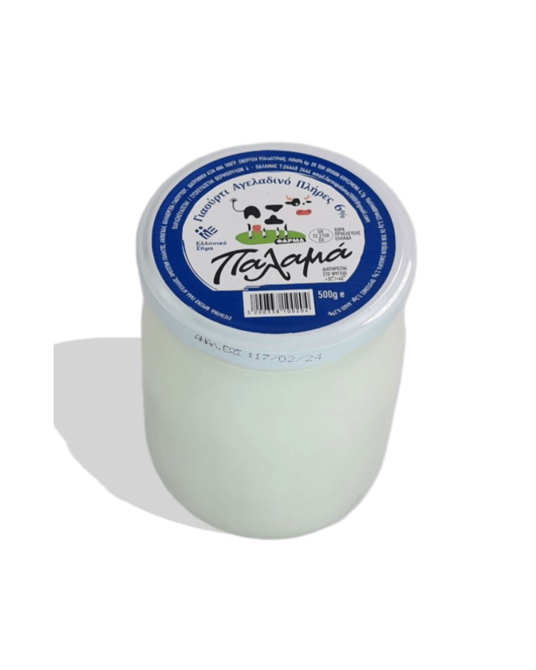 ΓΙΑΟΥΡΤΙ ΑΓΕΛΑΔΟΣ 6% 500gr