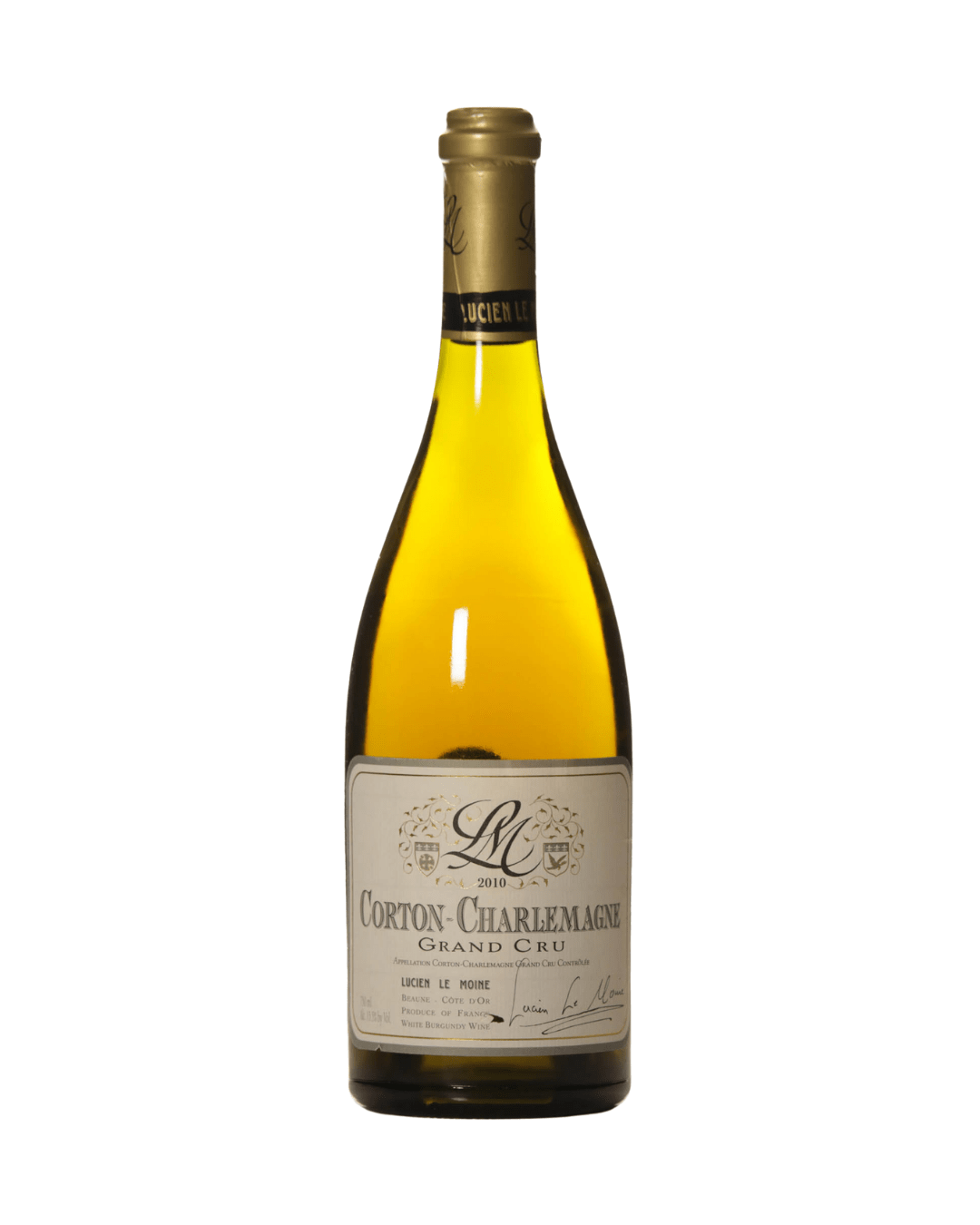 LUCIEN LE MOINE CORTON CHARLEMAGNE BLANC