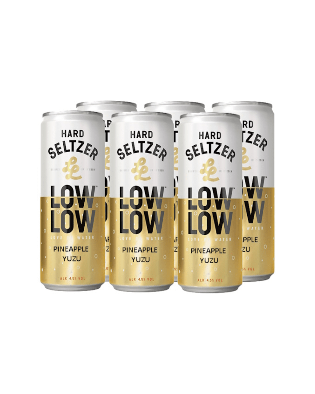 LOWLOW PINEAPPLE YUZU HARD SELTZER
