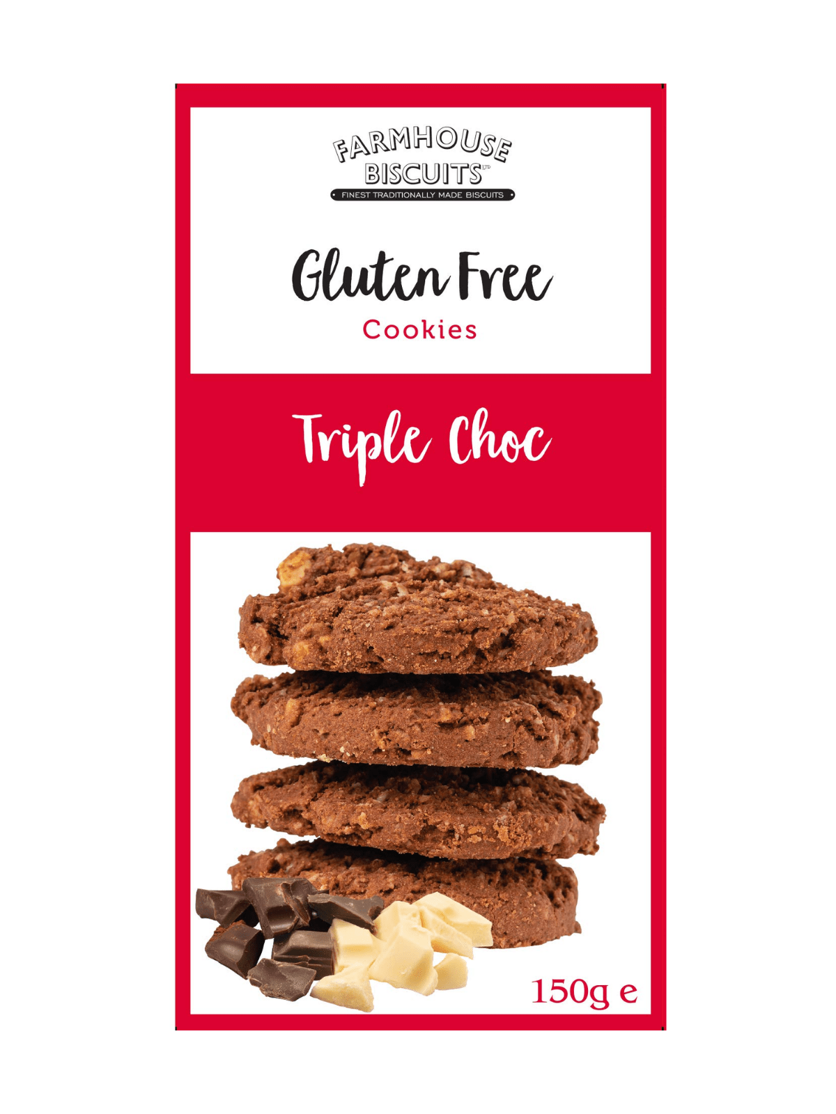 BISCUITS TRIPLE CHOC 150gr