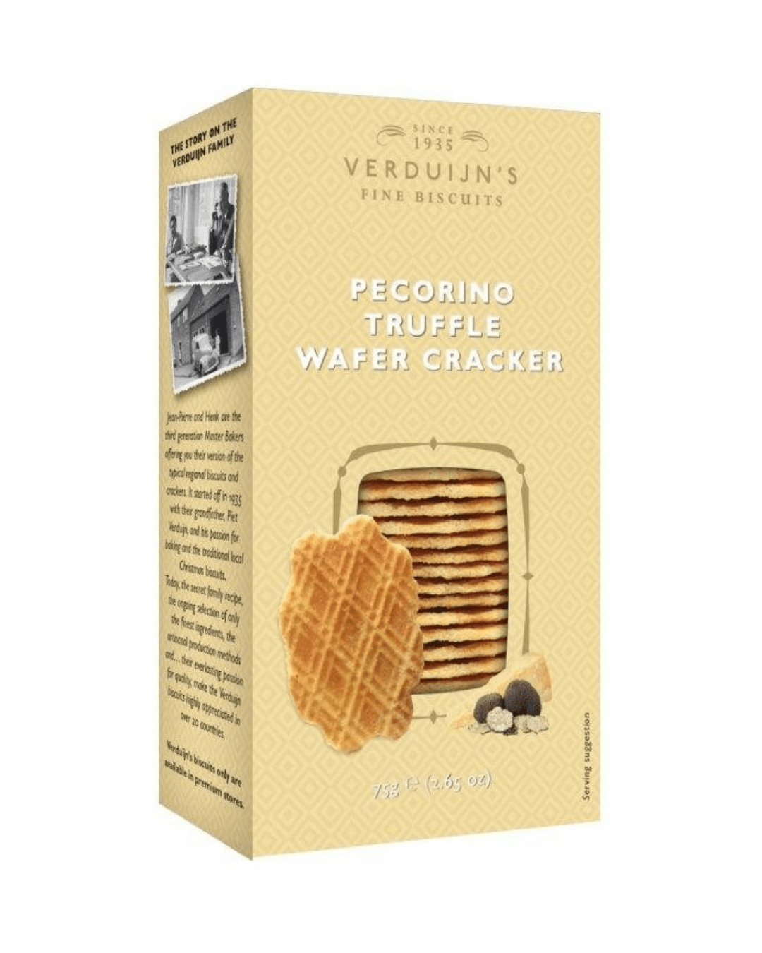 WAFERS PECORINO & TRUFFLE 75gr