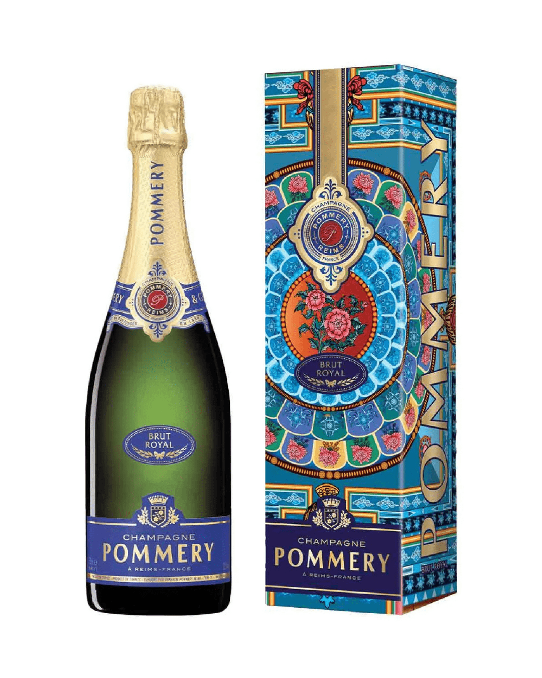 POMMERY BRUT ROYAL MANDALA BOX