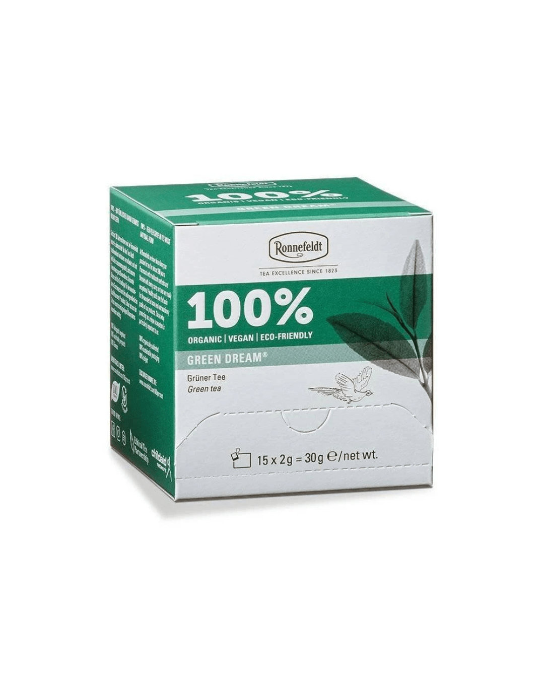 RONNEFELDT 100% MATCHA GREEN DREAM BIO 15PCS