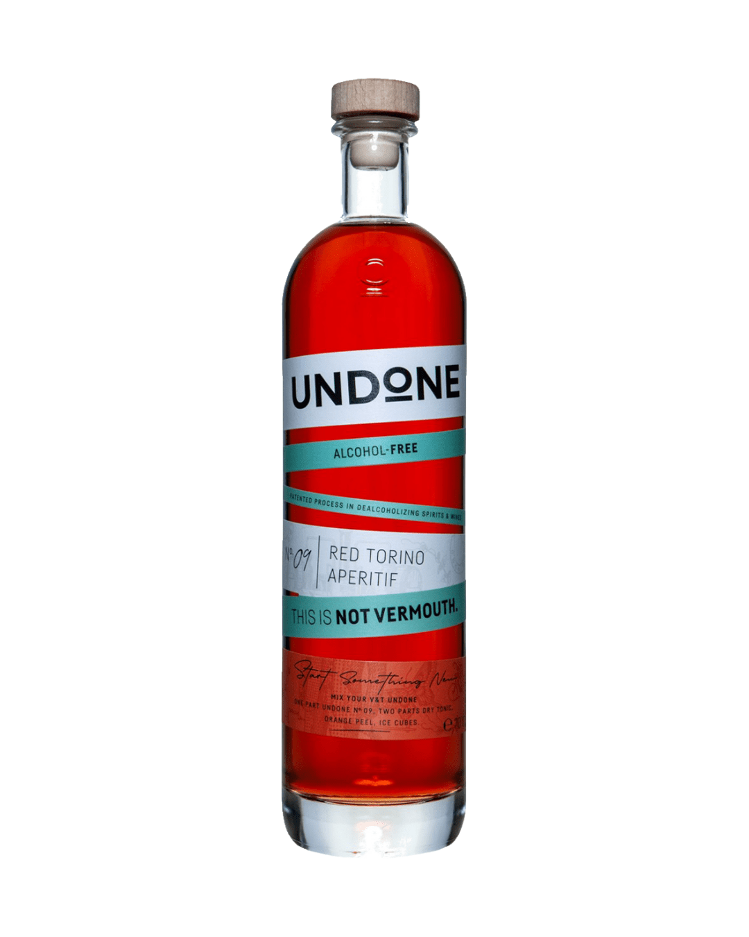 UNDONE No9 RED TORINO APERITIF VERMOUTH NON ALCOHOLIC