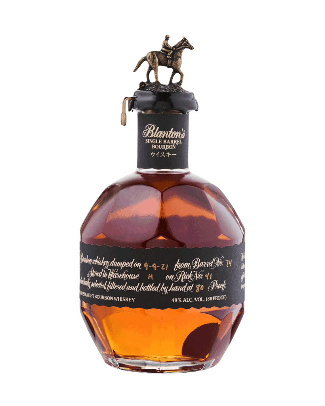 BLANTON'S BLACK JAPANESE EDITION WHISKEY