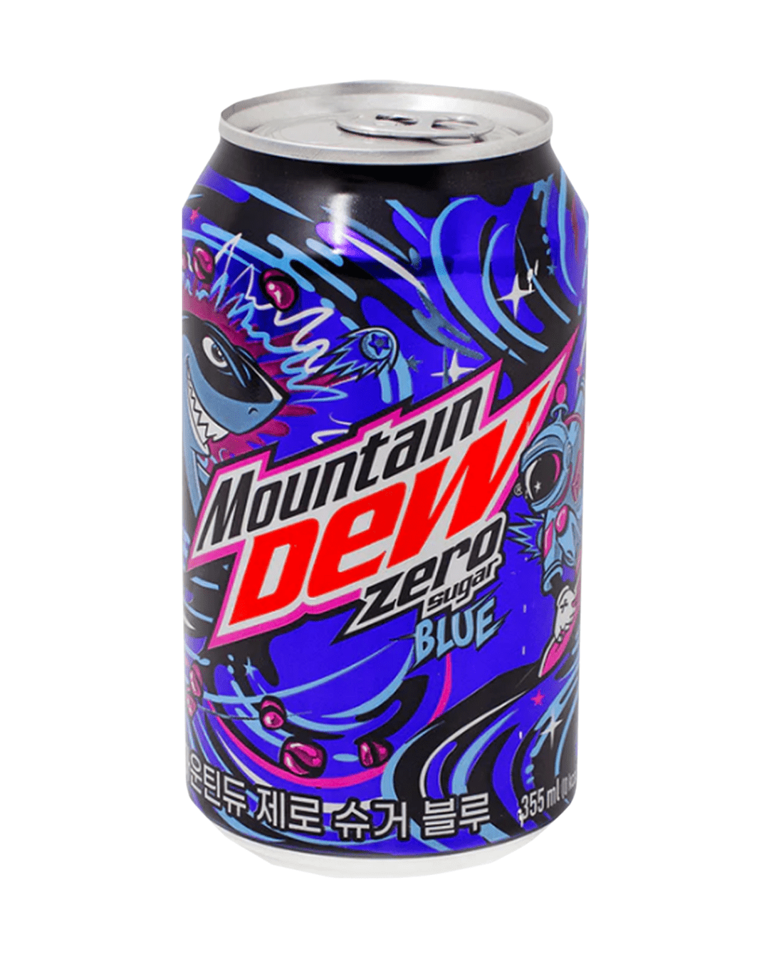 MOUNTAIN DEW CHILSUNG BLUE ZERO CAN