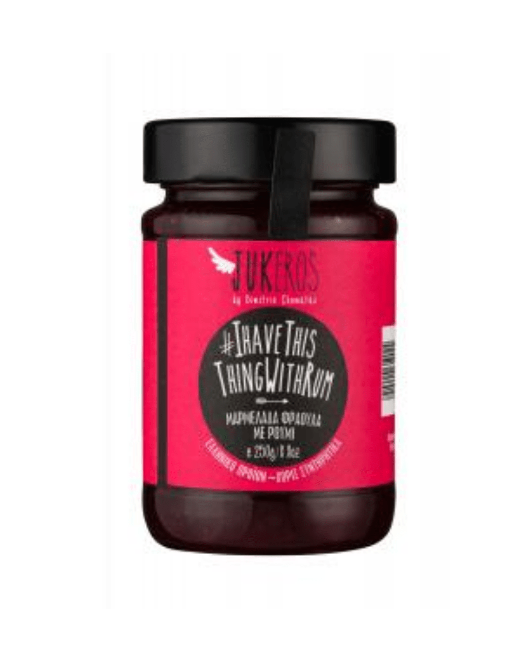STRAWBERRY & RUM MARMELADE 250gr
