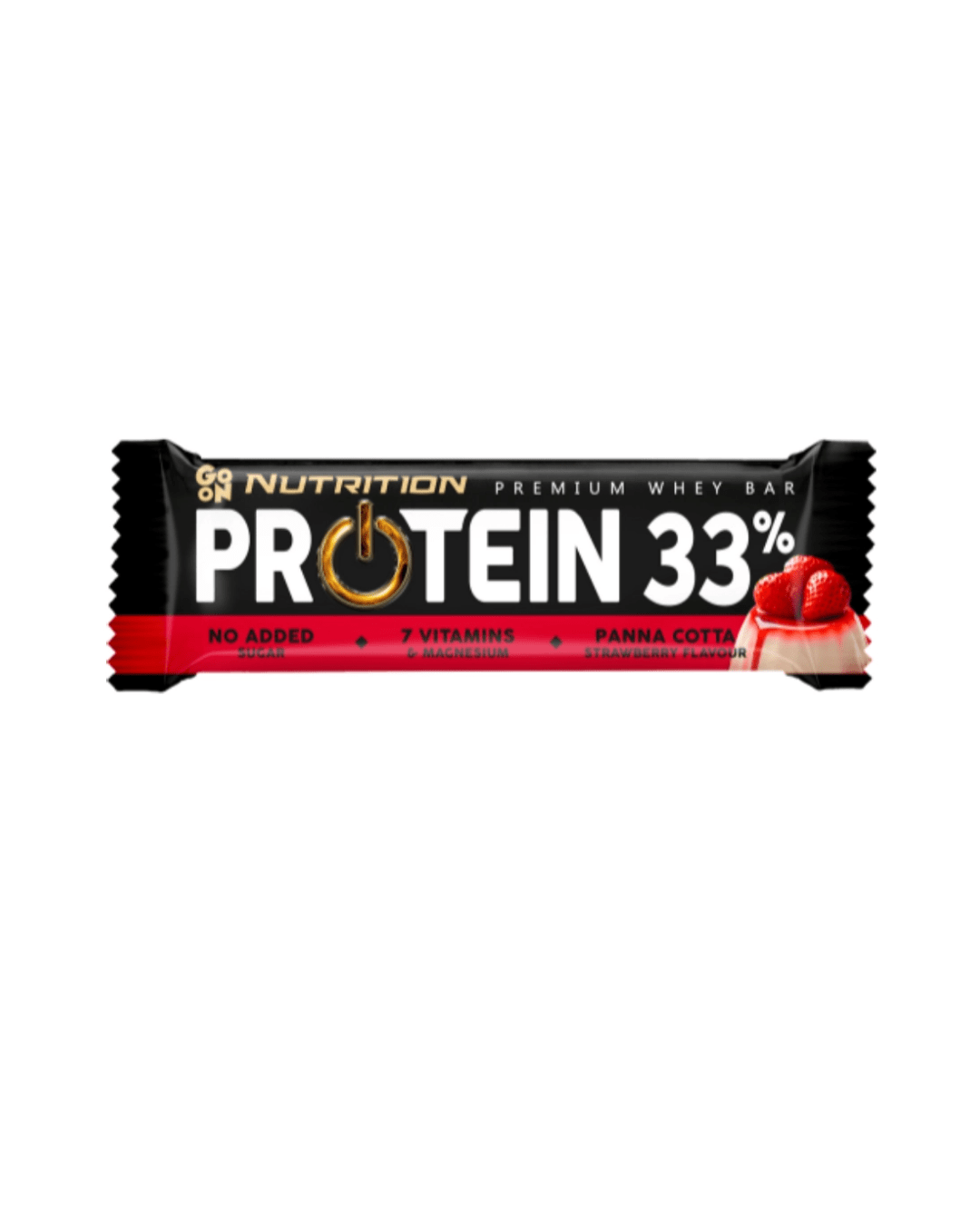 BAR PROTEIN 33% PANNACOTASTRAWBERRY 50gr