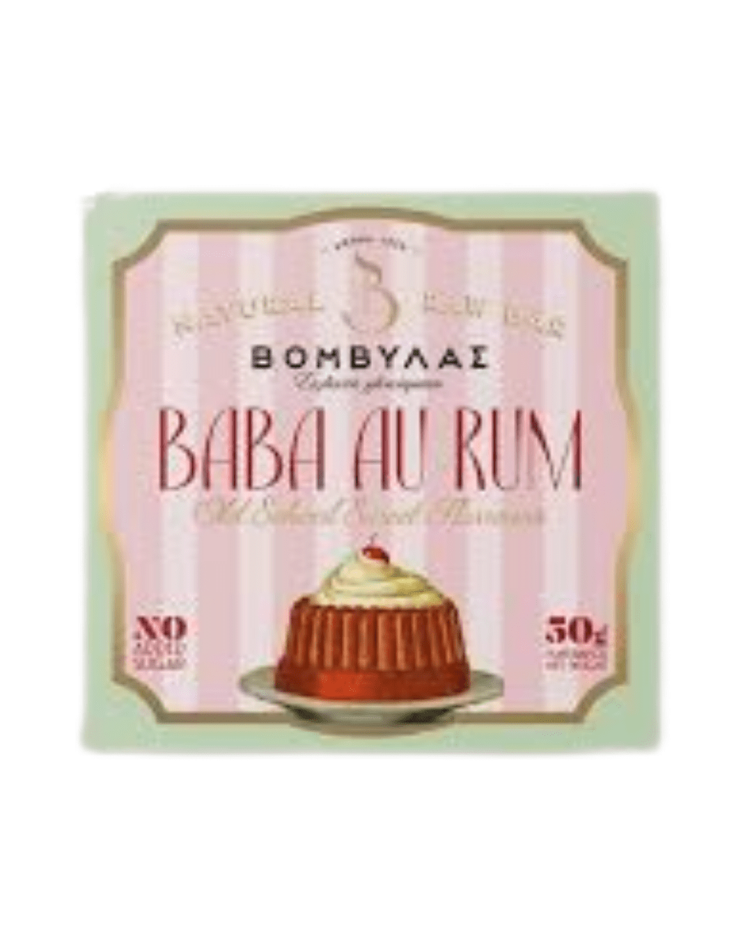 ΦΥΤΙΚΗ ΜΠΑΡΑ BABA AU RUM 50gr