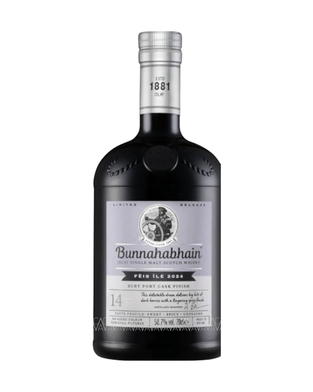 BUNNAHABHAIN 14YO FEIS 2024 RUBY PORT CASK