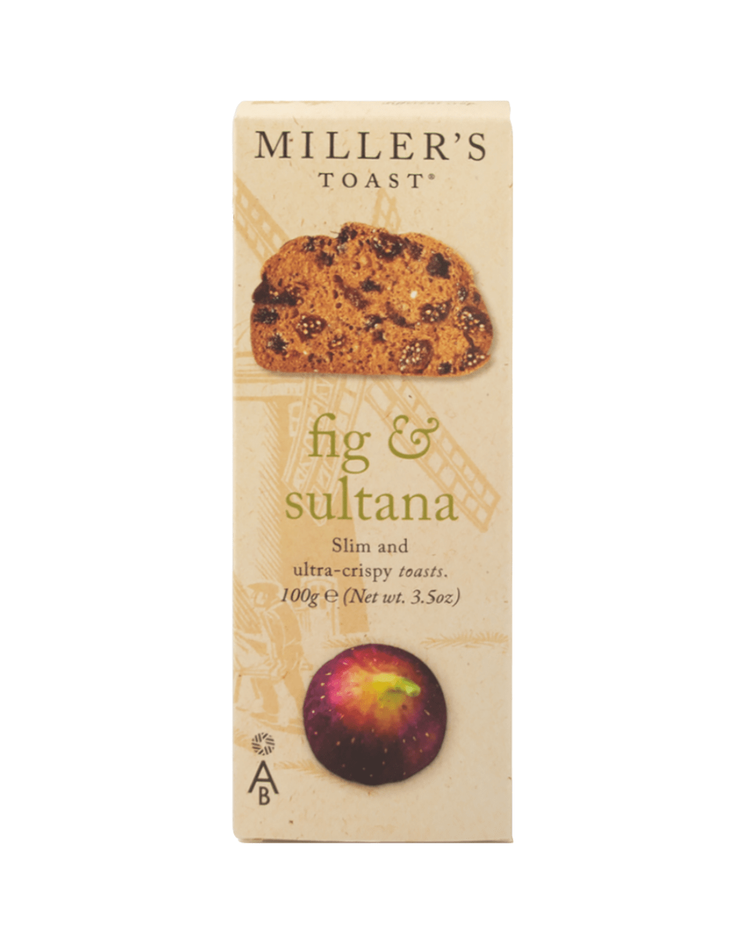 TOAST TOAST FIG & SULTANA 100gr
